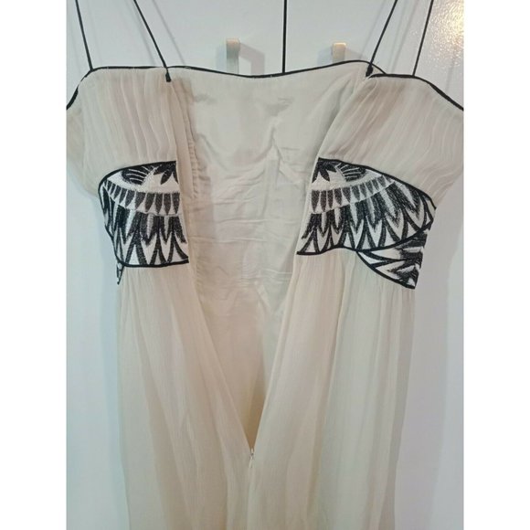 Out With Evie Dress - Size 10 - Cream and black - Picture 4 of 6